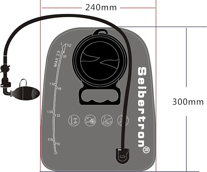 2L Hydration Bladder Brown