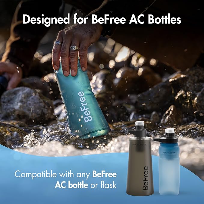 Befree Ac Slate Black - Flip Cap (Replacement Filter Not Included)