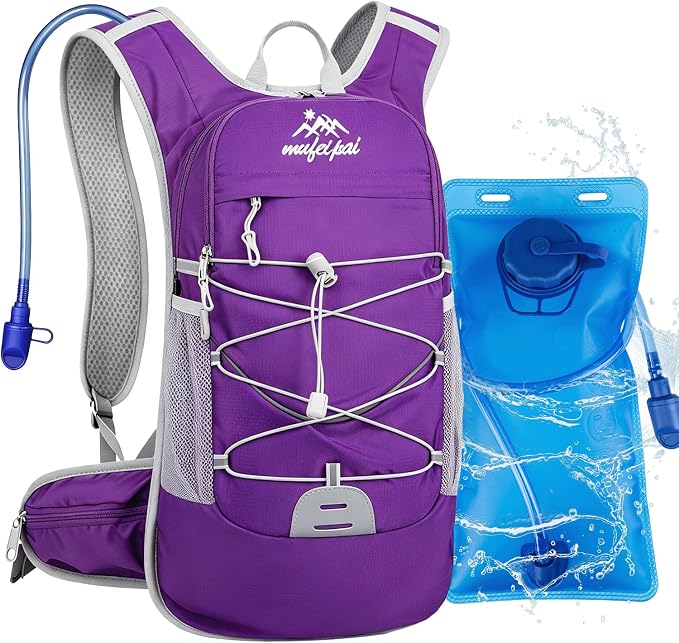 purple with 2L water bladder