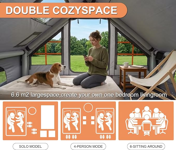 4 Person+Skylight/Gray