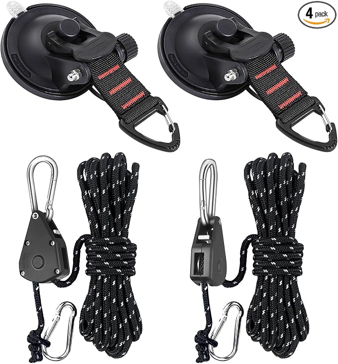 Classic red line with Rope Hanger Set