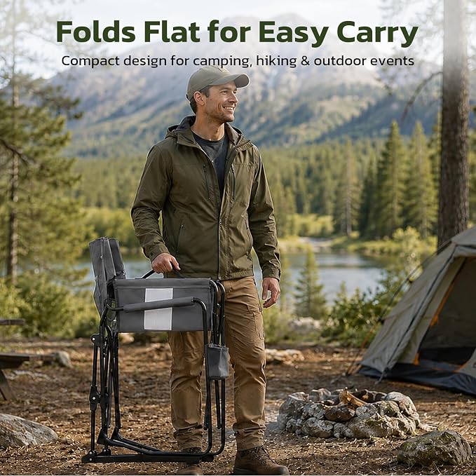 Gray-pro Camping Chair