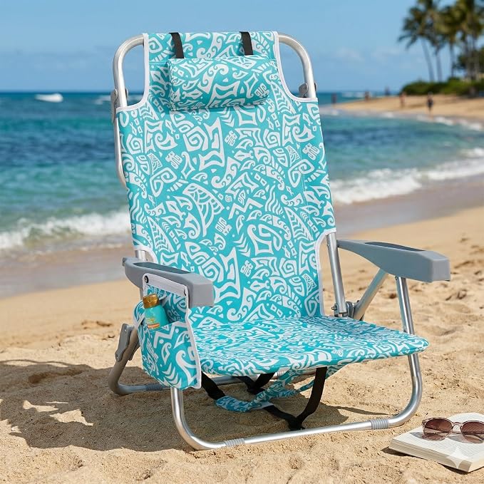 Teal Tribal Pattern