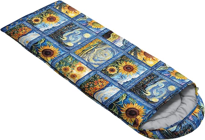 Blue Cartoon Sunflower 4