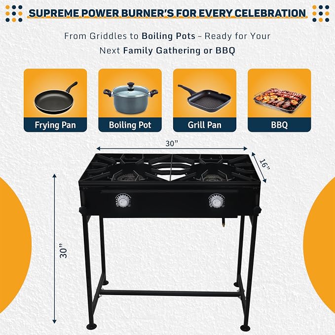 Two Burner Stove