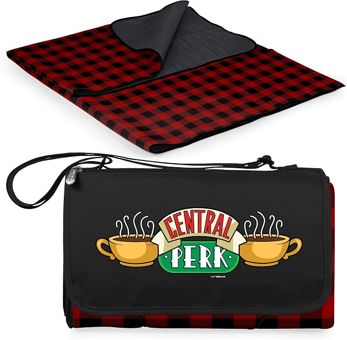 Friends Central Perk-red & Black Plaid