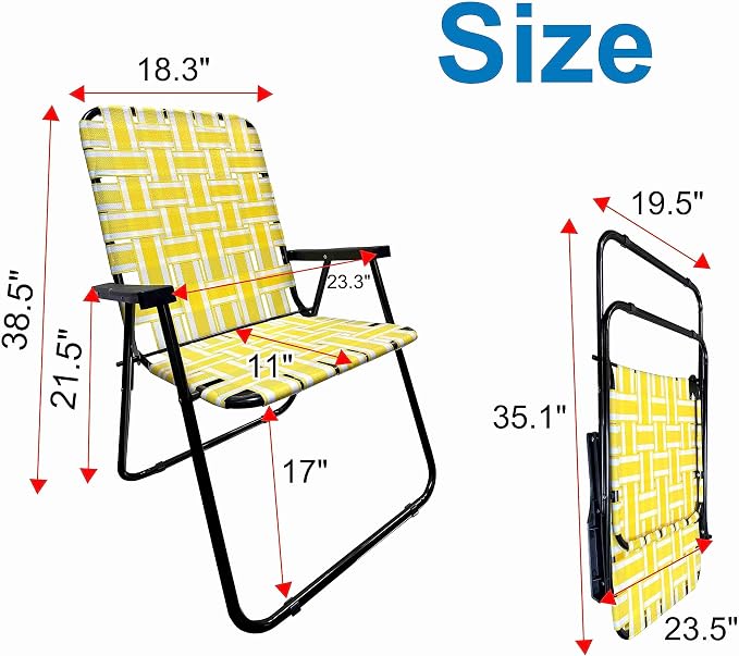 4 Pack Yellow Stripes