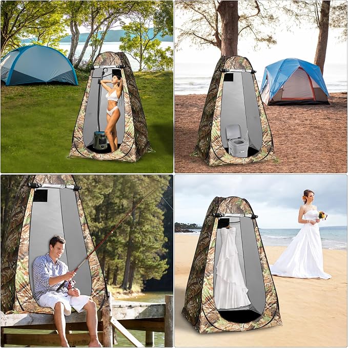 Portable Hot Shower with Tent
