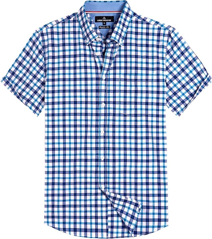 Blue Navy Check