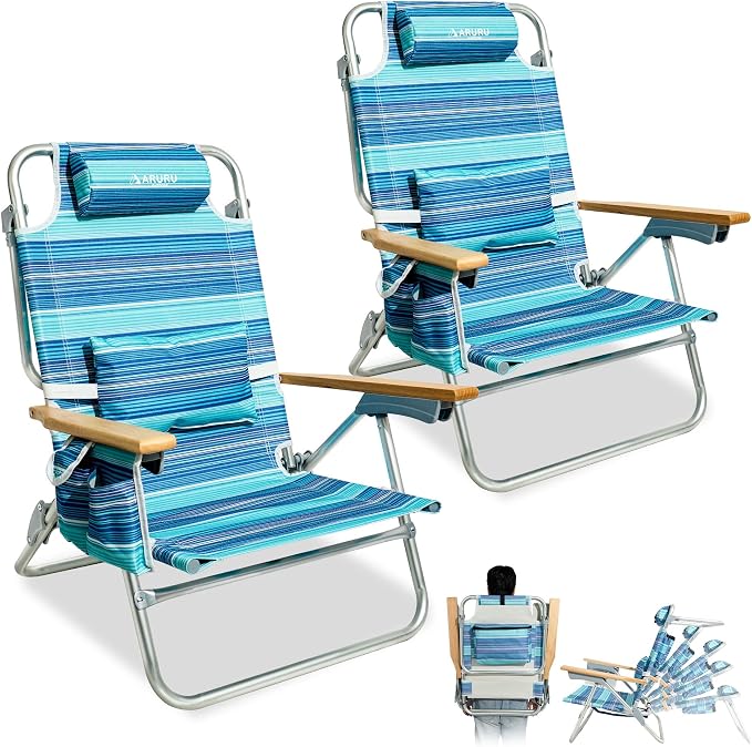 Woodenrest Striped-2set