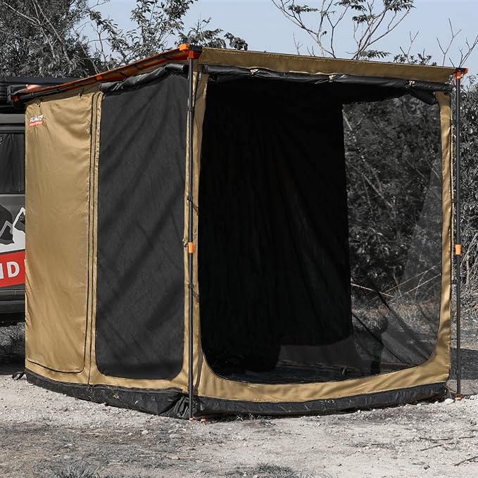 Black Coating, Awning Room for 8.2*8.2ft Roof