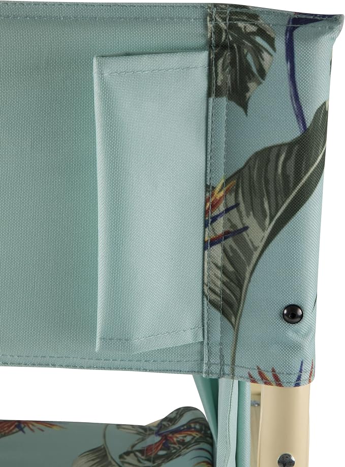 Tropical Foliage Pattern With Beige Accents