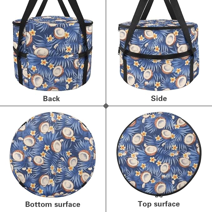 Coastal Floral Coconut