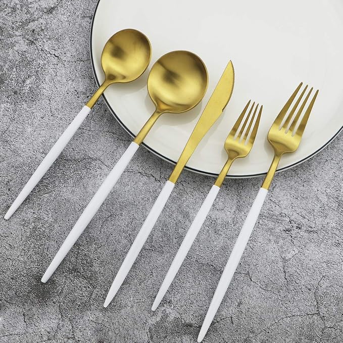 White Handle Gold