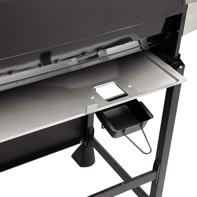 Five Burner Full-Size Gas Grill with Twist-to-Start Ignition