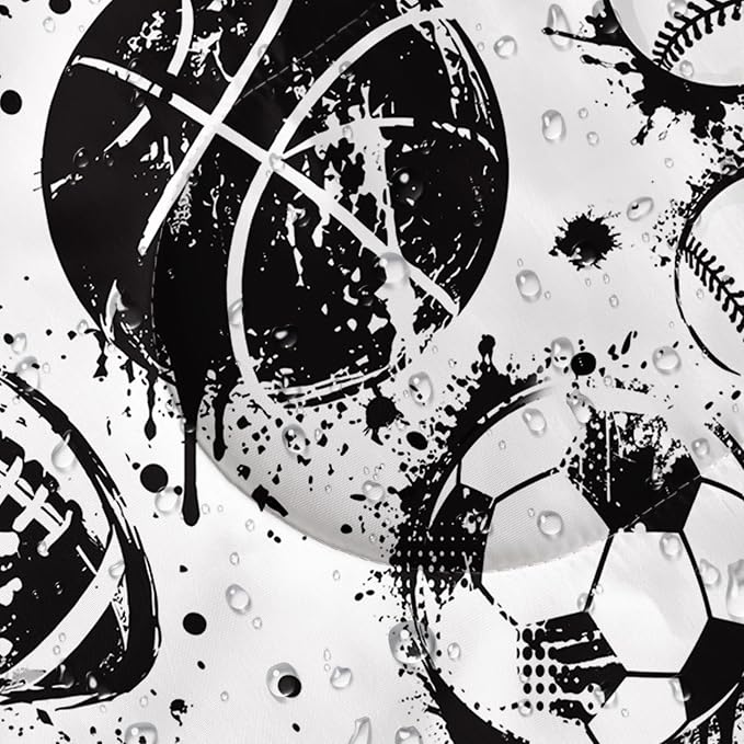 Black White