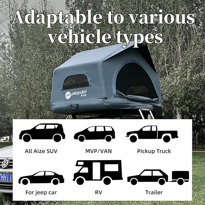 Upgraded Inflatable Roof Tent
