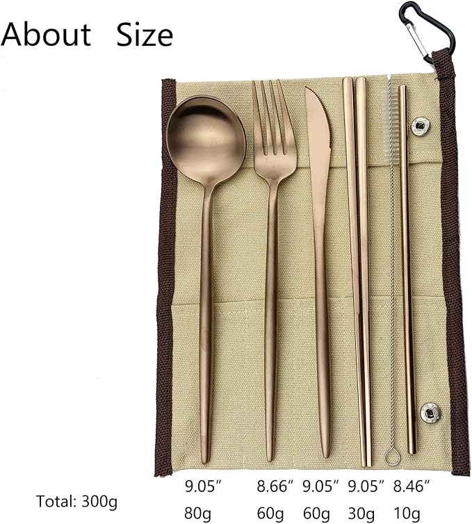 Rose gold-khaki pouch