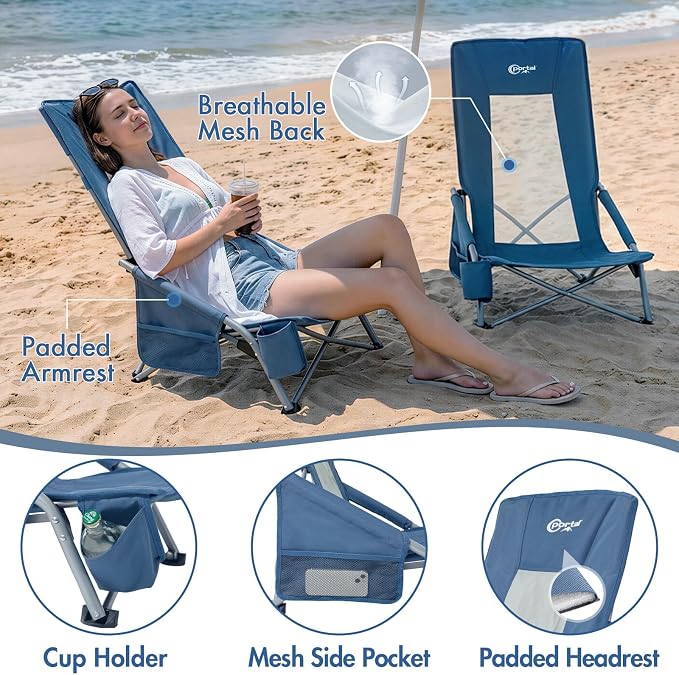 High Back-blue