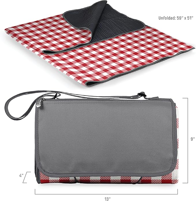 Red Check With Gray