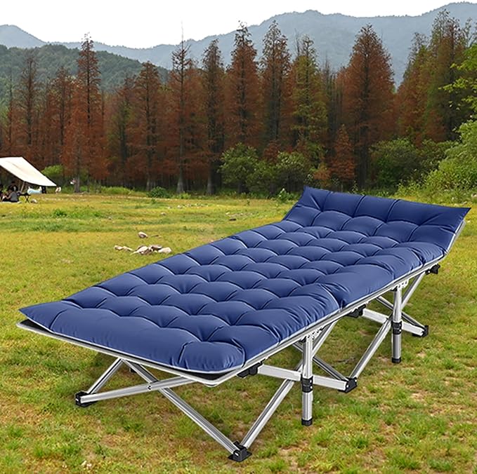 Grey Cot/Blue Mat