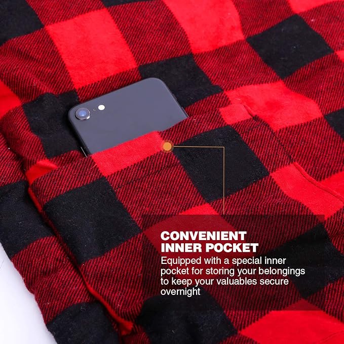 Red Plaid/3lbs Filling