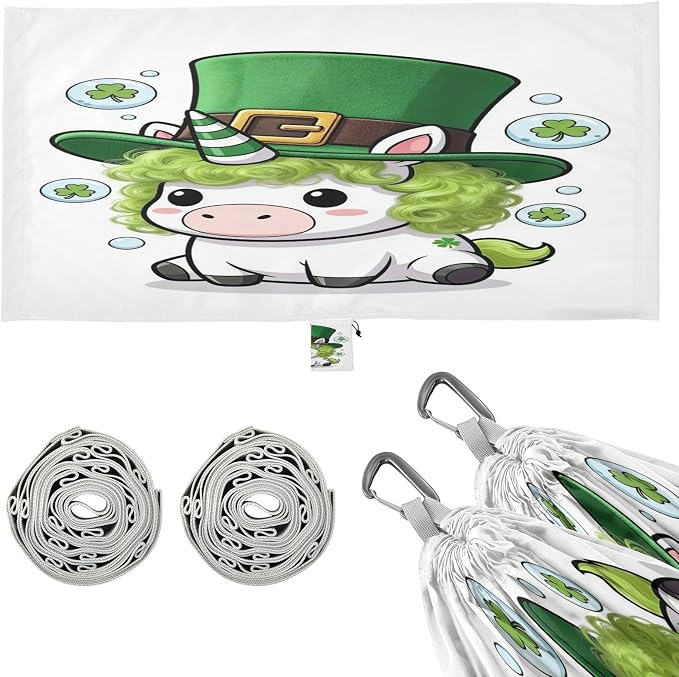 St. Patrick's Day Cute Fantasy Horse Leprechaun