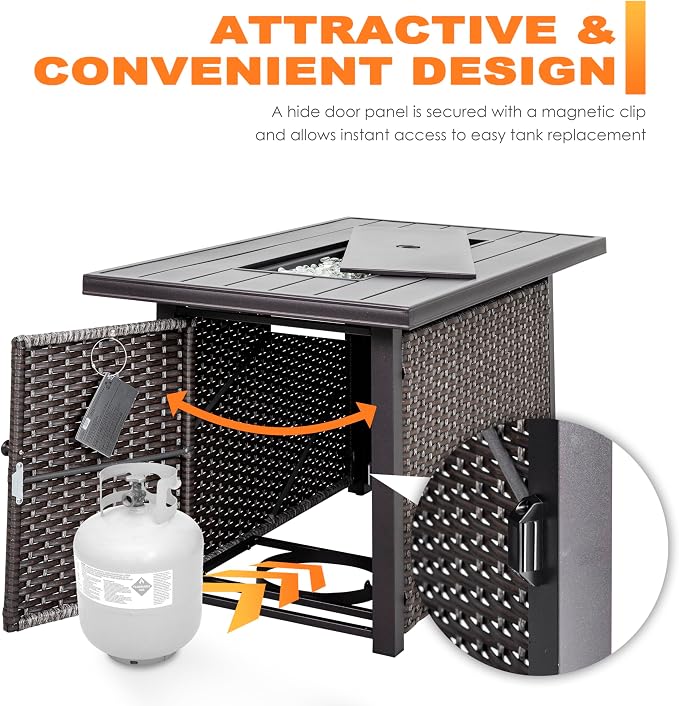 Aluminum & Rattan