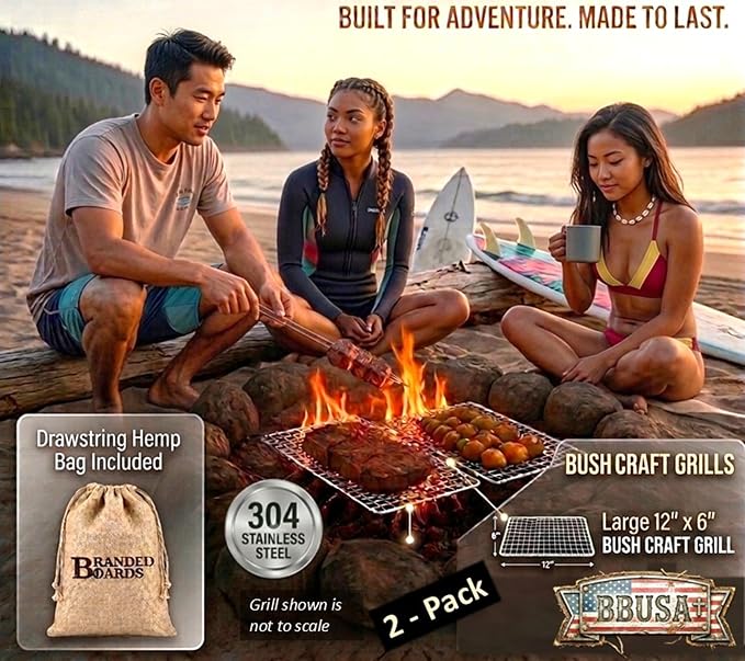 Two Large Grills + Bag