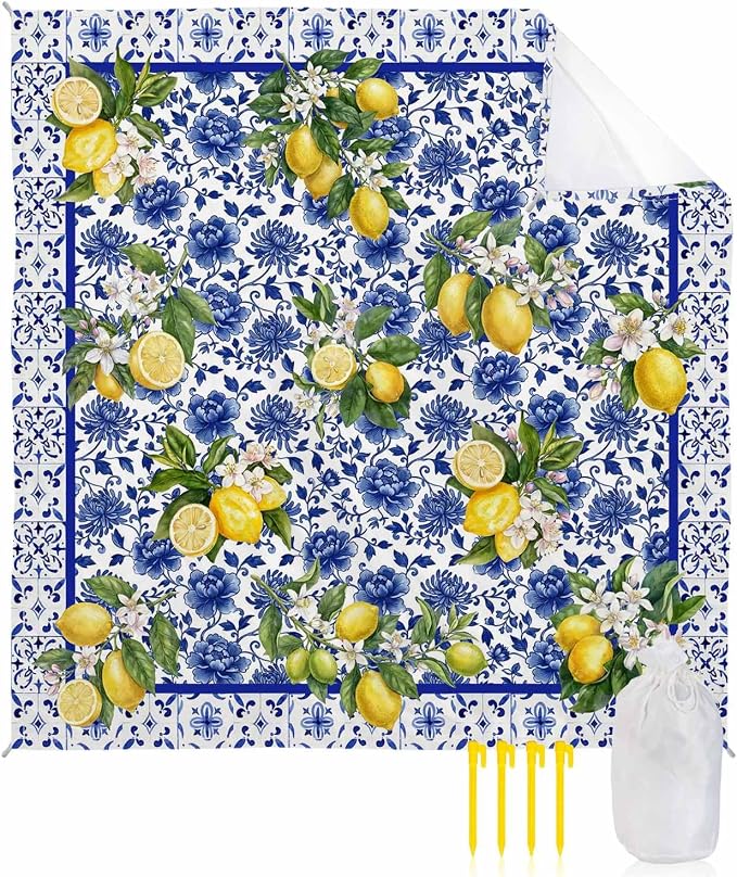 Dark Blue Lemon Yellow