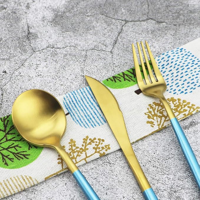 Blue Handle Gold