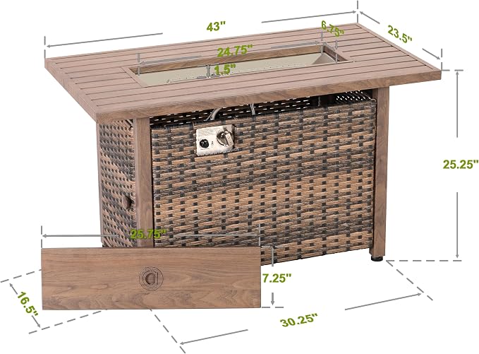 Iron & Rattan
