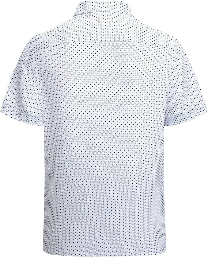White Lack/Blue Dots
