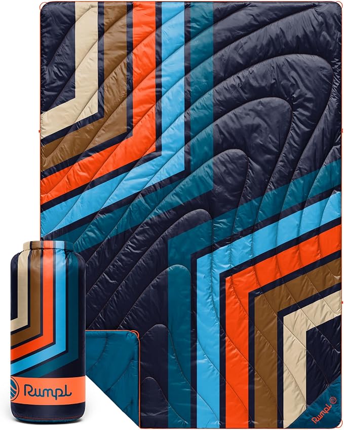 Midnight Retro Stripes