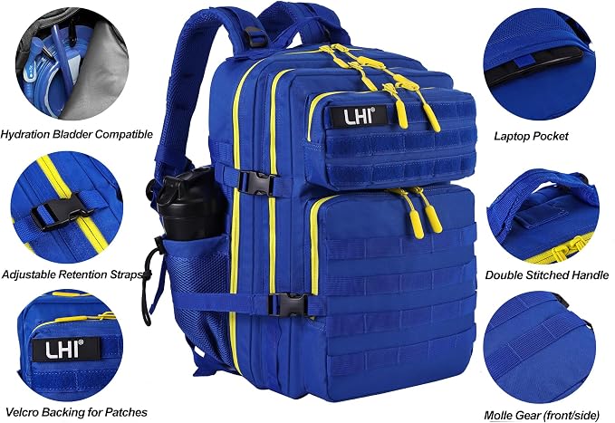 1.6 Blue With Yellow Zipper