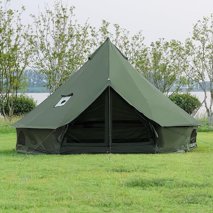 13.1*13.1*8.2ft /Green /4-6 pers