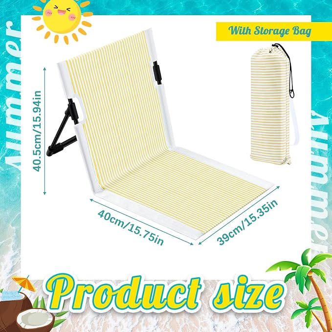 Yellow & White Striped