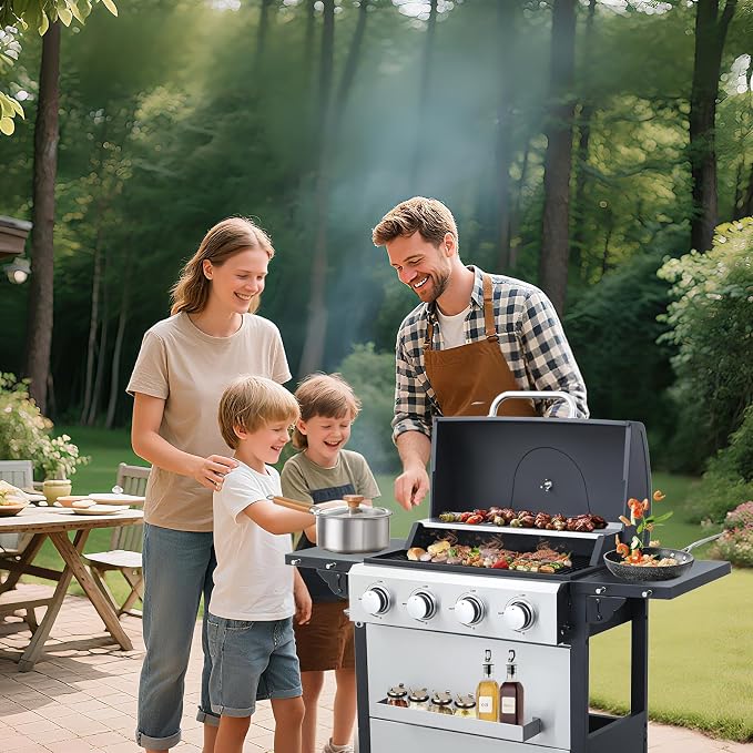 4-Burner, 34200 BTU