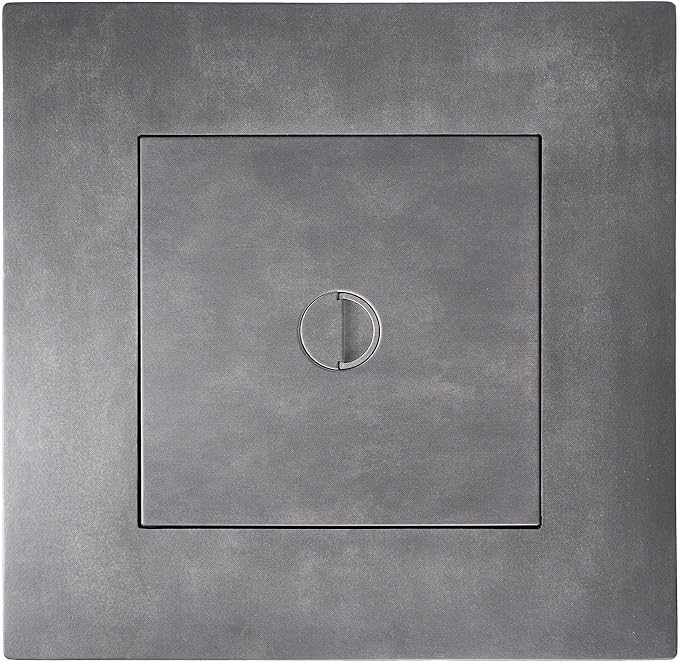 Black, White Fireglass