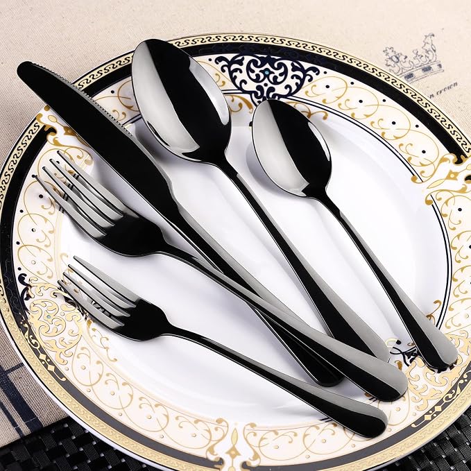 40 Piece-Black