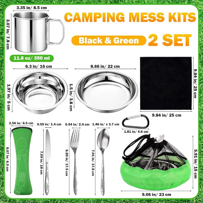 Black and Green