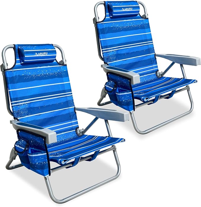 Dark Blue Striped-2set