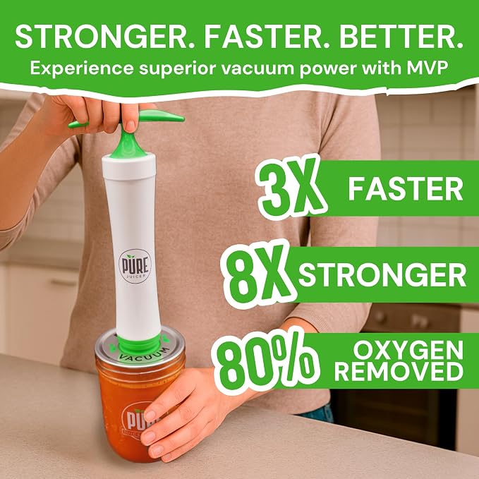 Mason Jar Vacuum Sealer Kit