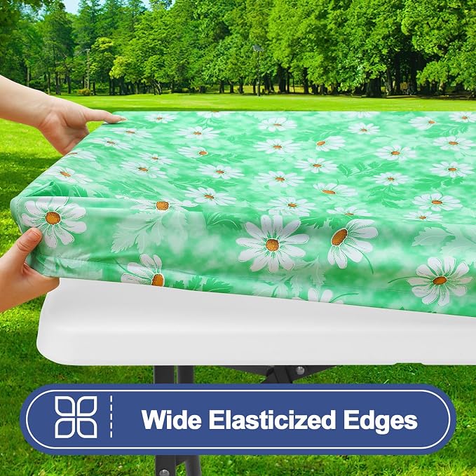 Green & White