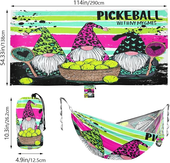 Cute Pickball Gnome