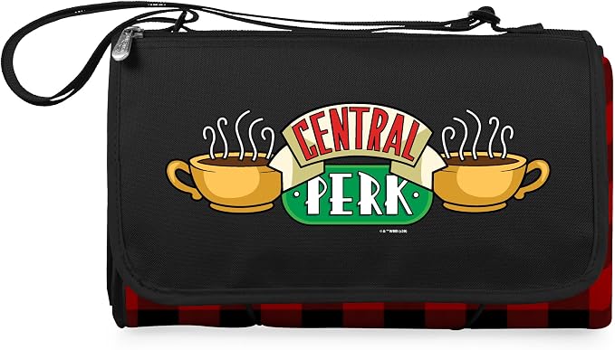 Friends Central Perk-red & Black Plaid