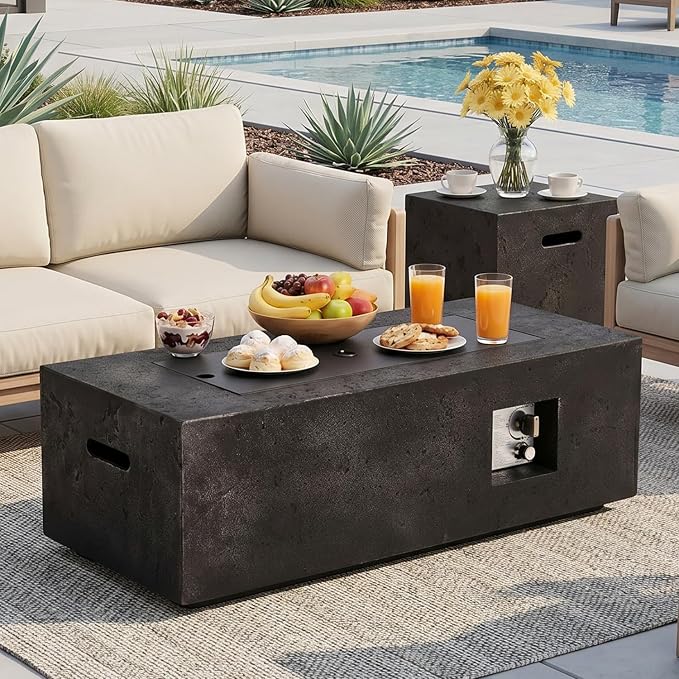Black with Natural Texture