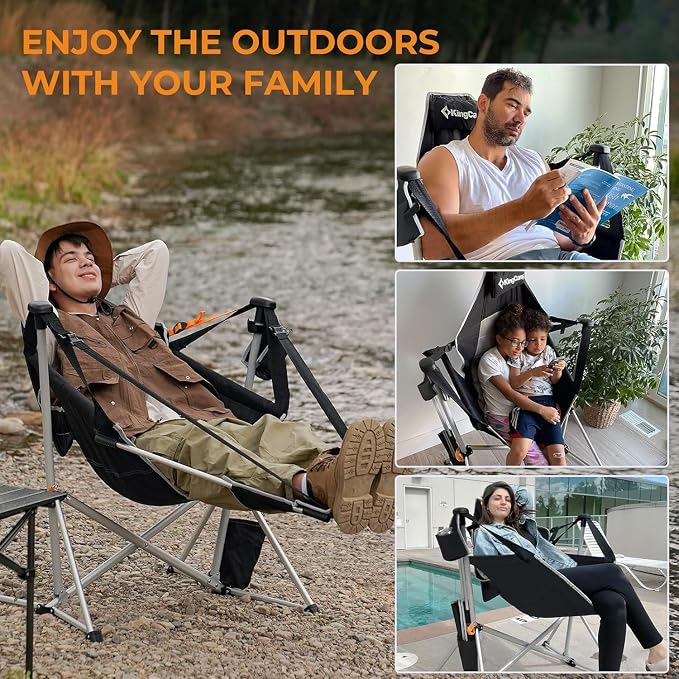 Footrest Deluxe Black/Grey