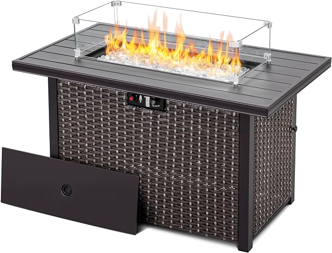 Aluminum & Rattan