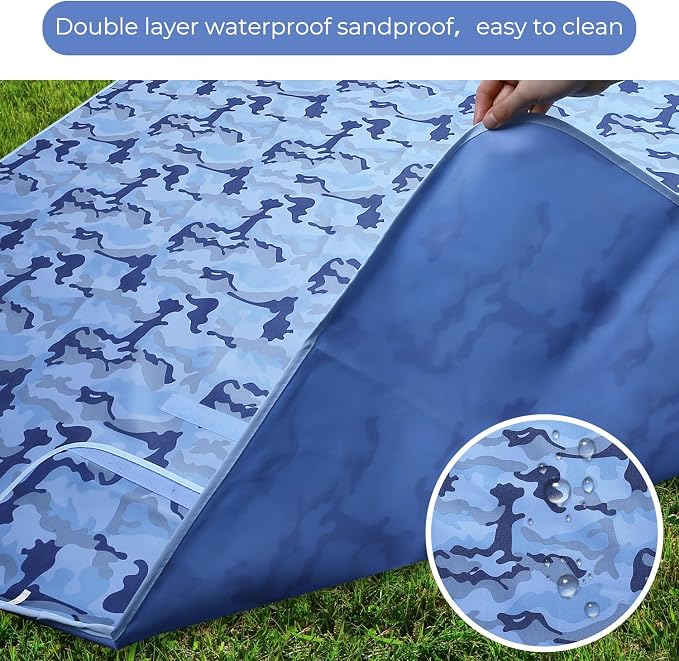 Blue-camouflage
